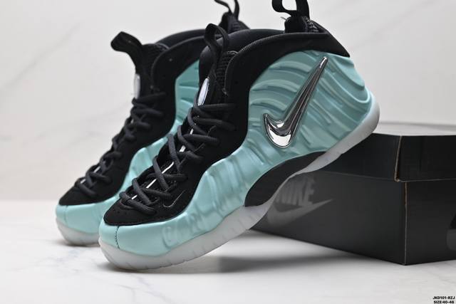 真标Nike Foamposite One 耐克 喷泡 中帮 复古篮球鞋 货号:314996-008 尺码:40-46 Id:Jkd101-Rzj