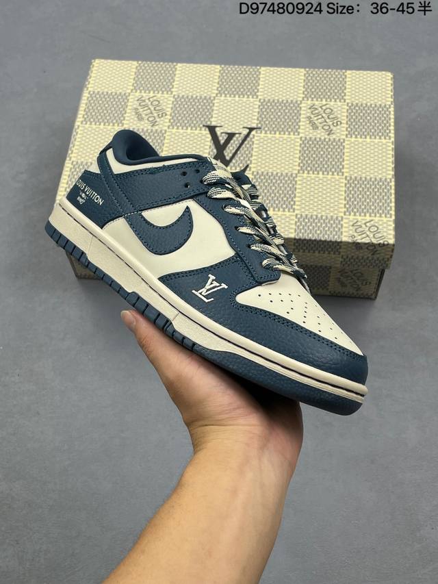 公司级Nike Dunk Low Retro ‘Diy高端定制’耐克 低帮休闲运动板鞋 原装头层材料 用料绝不含糊 独家版型蒸餾加工帶來的是更好的视觉和脚感体验