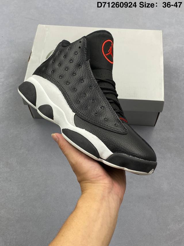 公司级：Nike Air Jordan 13 耐克迈克尔 乔丹Aj13代复古中帮文化休闲运动篮球鞋 货号:414571 104 尺码:36-47 Id:D712