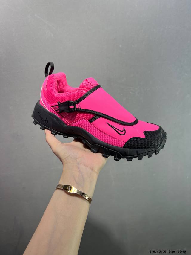 公司级Nk Acg Air phassad 时尚舒适防滑透气低帮户外功能鞋 男女同款 全新来袭 该款沿袭前代高帮版型的设计传统 轻盈鞋面结合灵巧的脚踝包裹设计