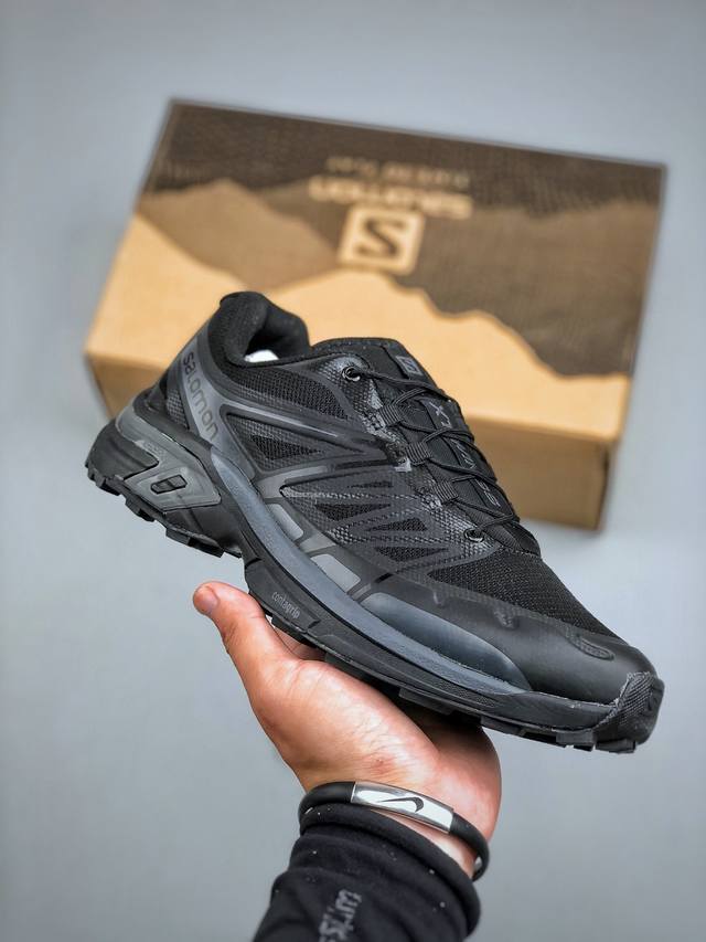 Salomon萨洛蒙 Xt-Wings 2 Advanced 户外舒适百搭 网布织物减震防滑耐磨透气 低帮跑步鞋 Xt-Wings 2采用了萨洛蒙独有的技术，不