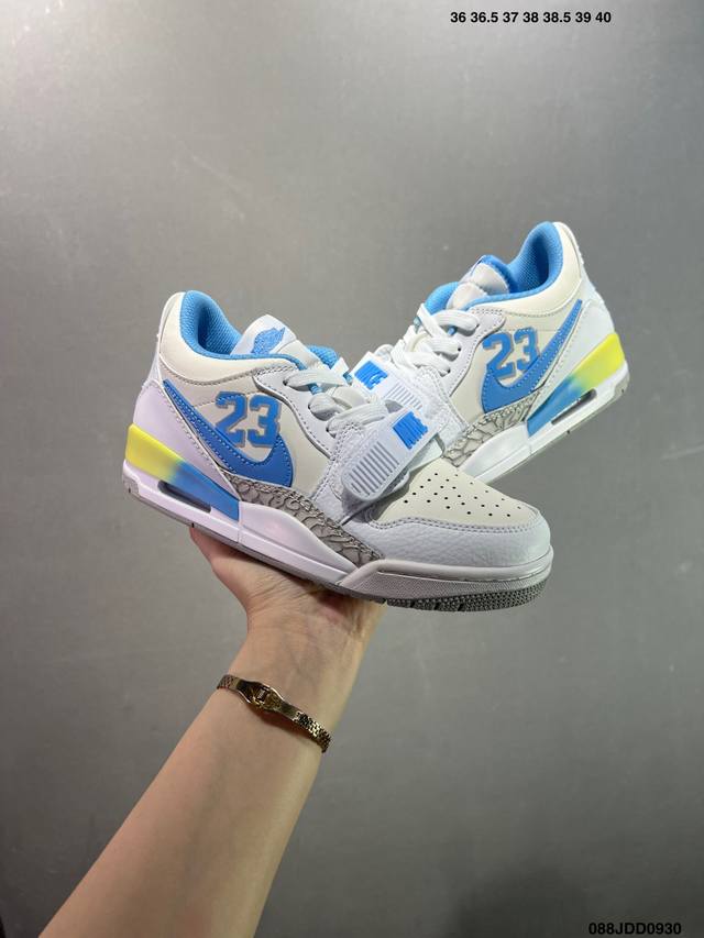 特价Air Jordan Legacy Aj312 Low 低帮复古篮球鞋 白黑红 Fj7221-101 市场最强独一档产物 全套原纸板楦头开发 原厂大底磨具加