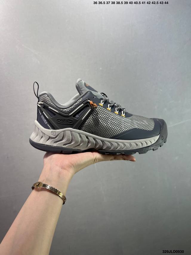 公司级科恩Keen 美国人气户外品牌-科恩Keen Jasper Rocks Sp贾斯珀都市系列复古低帮系带户外风露营徒步登山运动训练鞋 原楦型开发纸版#采用固