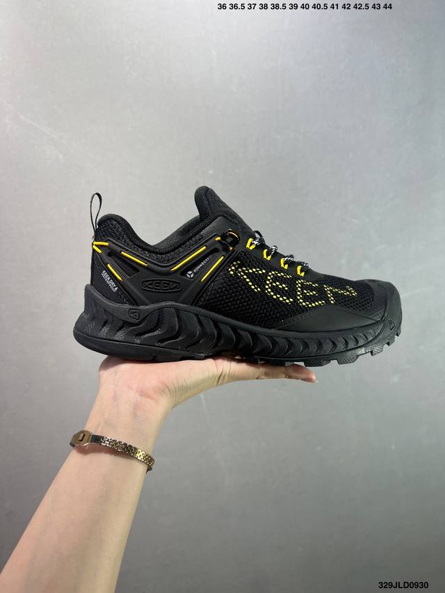 公司级科恩Keen 美国人气户外品牌-科恩Keen Jasper Rocks Sp贾斯珀都市系列复古低帮系带户外风露营徒步登山运动训练鞋 原楦型开发纸版#采用固