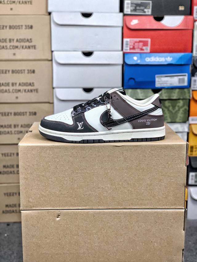 福利特价 #公司级福利 原价340版本 Diy定制款 Nk Sb Dunk Low 定制配色 Dunk系列复古低帮休闲百搭板鞋 Qf1568-142 公司级版本