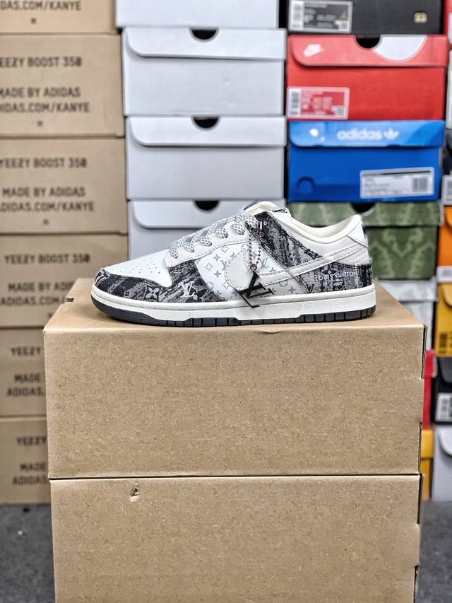 福利特价 #公司级福利 原价340版本 Diy定制款 Nk Sb Dunk Low 定制配色 Dunk系列复古低帮休闲百搭板鞋 Qf1568-141 公司级版本