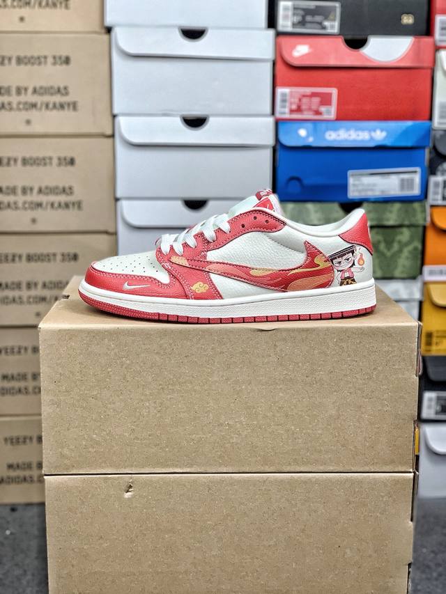 福利特价 #公司级福利 市面原260版本 Air Jordan 1 Low 定制配色 乔1 Aj1经典倒钩低帮休闲百搭板鞋 Xs2025-088 公司级版本 定