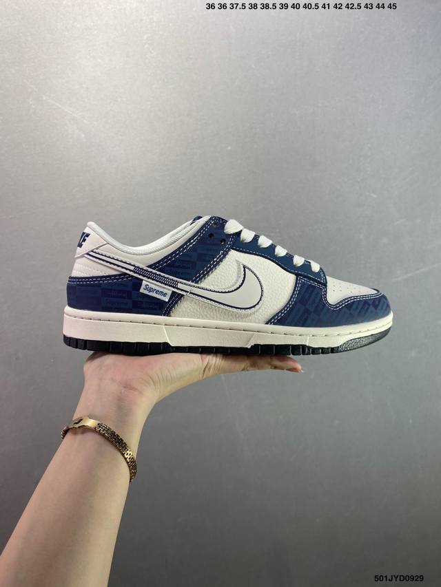 公司级Nike Dunk Sb Low 定制配色 定制Dunk Sb顾名思义，具有经典的Dunk血缘，又注入了更多的时尚元素。相较于普通的Dunk滑板鞋，改良版