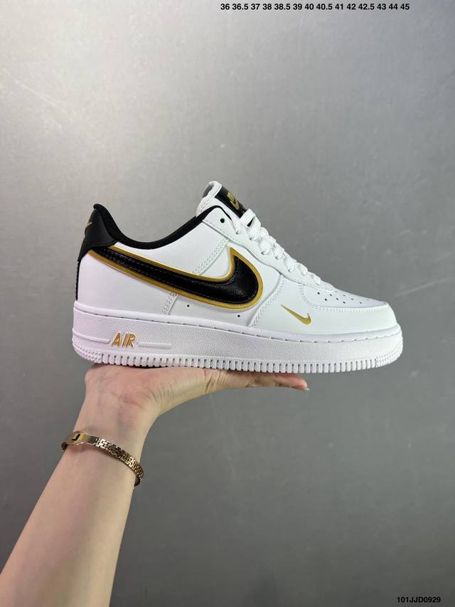 Nike Air Force 1 Low 原楦头原纸板 打造纯正空军版型 专注外贸渠道 全掌内置蜂窝气垫 原盒配件 原厂中底钢印、拉帮完美 货号：Hq2037-