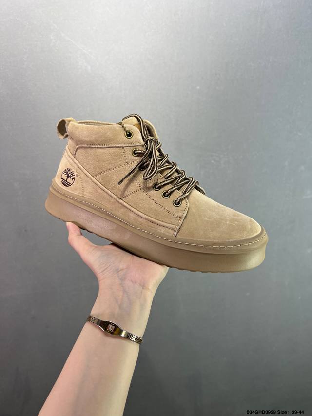 公司级Timberland添柏岚 天伯伦户外中帮休闲大黄靴系列 广东大厂品质 原盒原包装 面料采用意大利顶级磨砂细纹牛皮 搭配防臭防腐真皮乳胶鞋垫 给您完美的穿