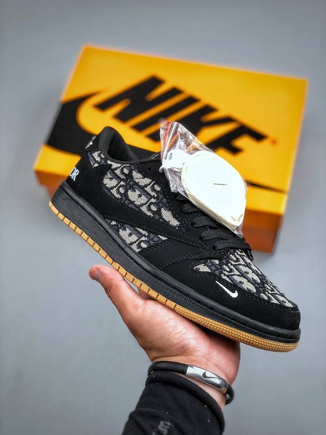 长期补货特价 p版 Nike Air Jordan 1 Low Og Sp 倒钩联名款 低帮休闲板鞋 定制鞋盒 大厂纯原品质出货 超高清洁度 皮料切割干净无任何