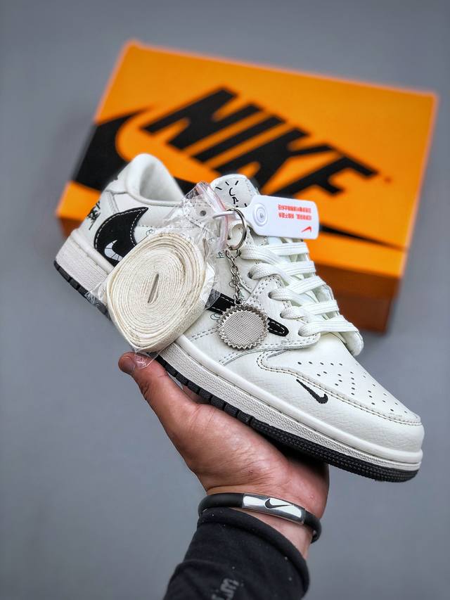 长期补货特价 p版 Nike Air Jordan 1 Low Og Sp 倒钩联名款 低帮休闲板鞋 定制鞋盒 大厂纯原品质出货 超高清洁度 皮料切割干净无任何