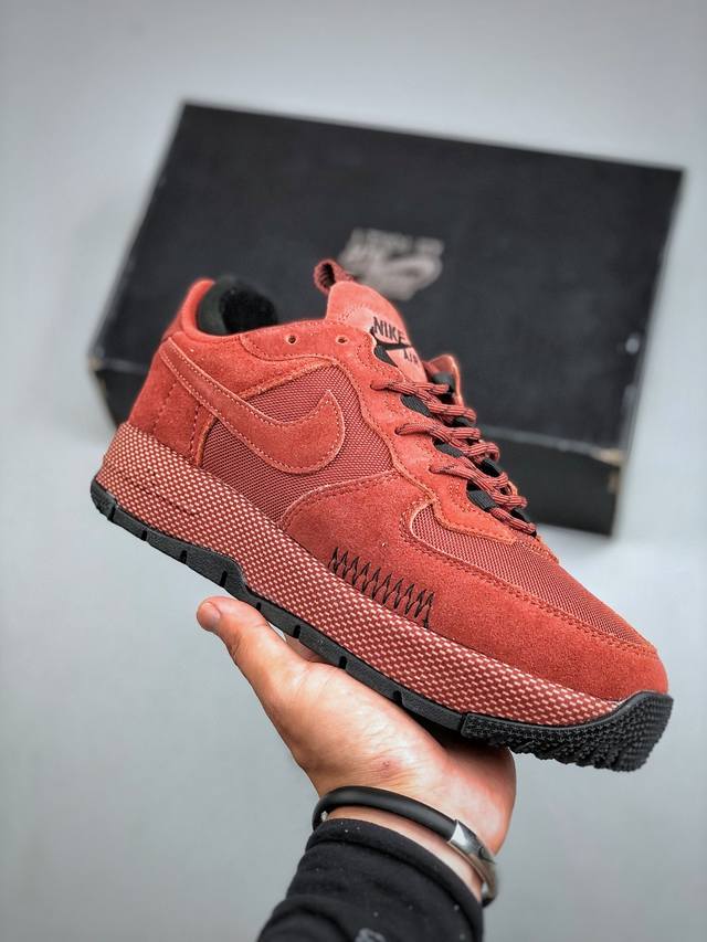 Nike Air Force 1 Wild 低帮百搭休闲运动板鞋 Fb2348 800 原楦原纸板 清洁度完美 内置全掌气垫 中底钢印、拉帮完美 尺码：36-4