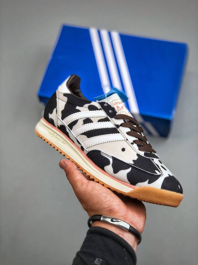 Adidas Sl 72 Rs 系列 德训足球风百搭低帮休闲运动板鞋 Jr1640 尺码：36-41 半