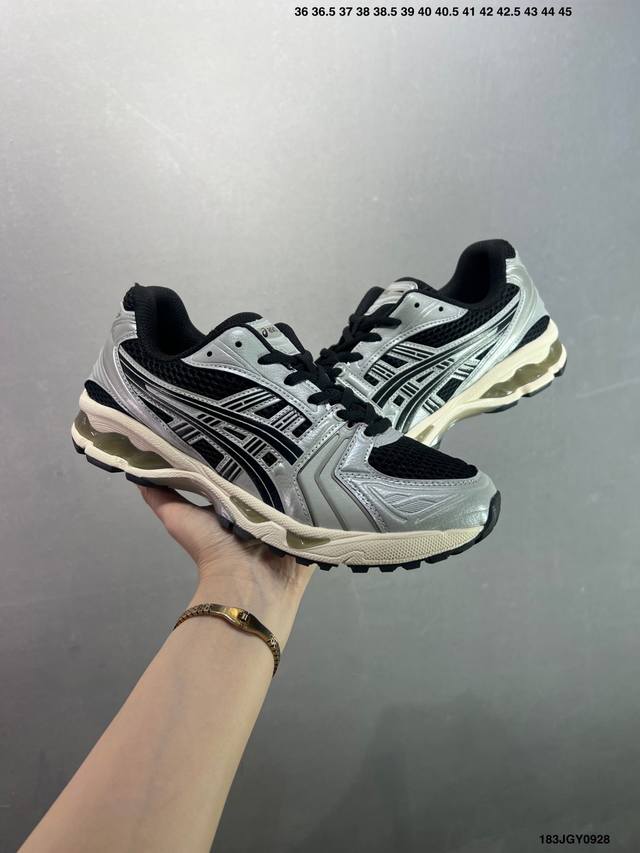 Asics Gel-Kayano 14系列 复古街头休闲运动跑步鞋 #轻量舒适透气材质 全滴塑鞋面 #中底3D可视Gel缓震胶效果 #升级Flytefoam B