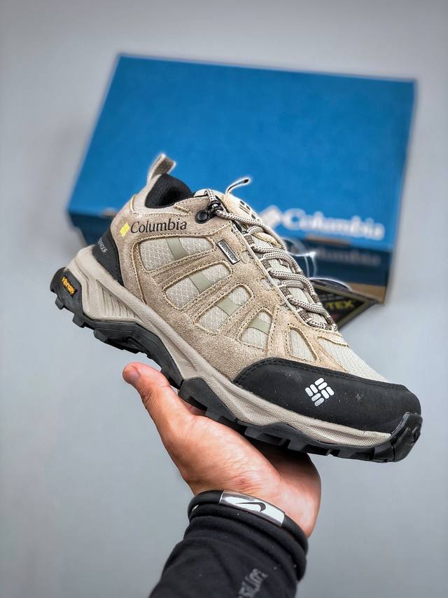 新货Columbia 哥伦比亚户外登山鞋休闲鞋户外越野徒步鞋广东大厂品质 面料采用进口磨砂牛皮 鞋底采用Vibram黄金大底 专门为鞋底设计的橡胶以出色的耐磨性