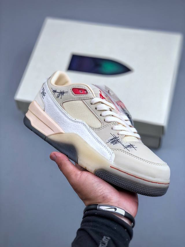 Nike Jordan Flight Court Sp 搭防滑耐磨 低帮 耐克复古篮球鞋 货号：Hq2958 尺码：36-47 半