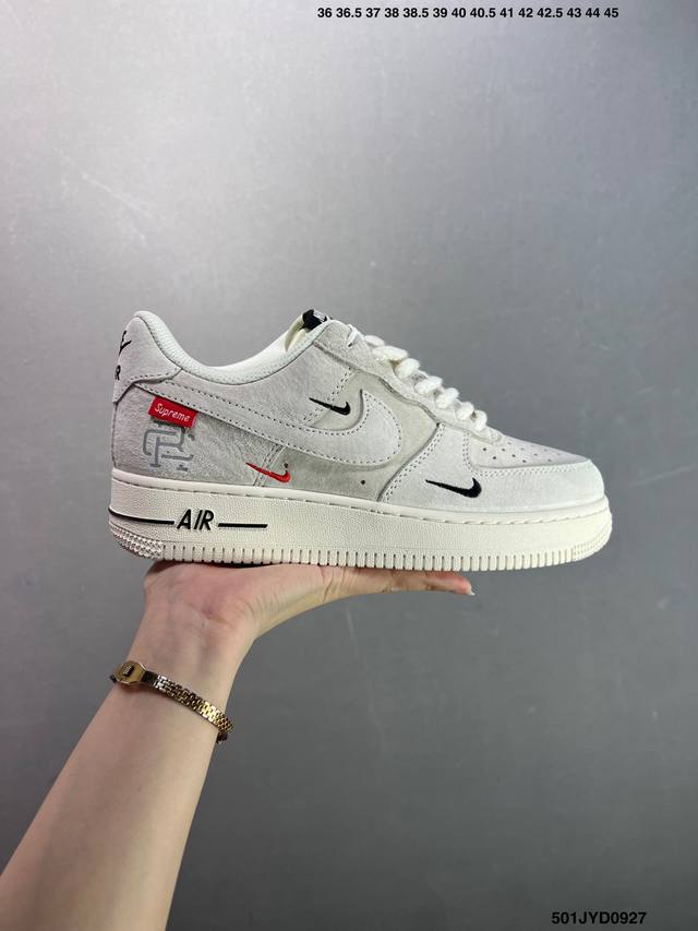 公司级Nike Air Force 1 ‘07 Low 空军一号低帮 运动鞋 休闲鞋 折边针车 工艺难度大 原楦头原纸板 原装鞋盒 定制五金配件 内置全掌气垫