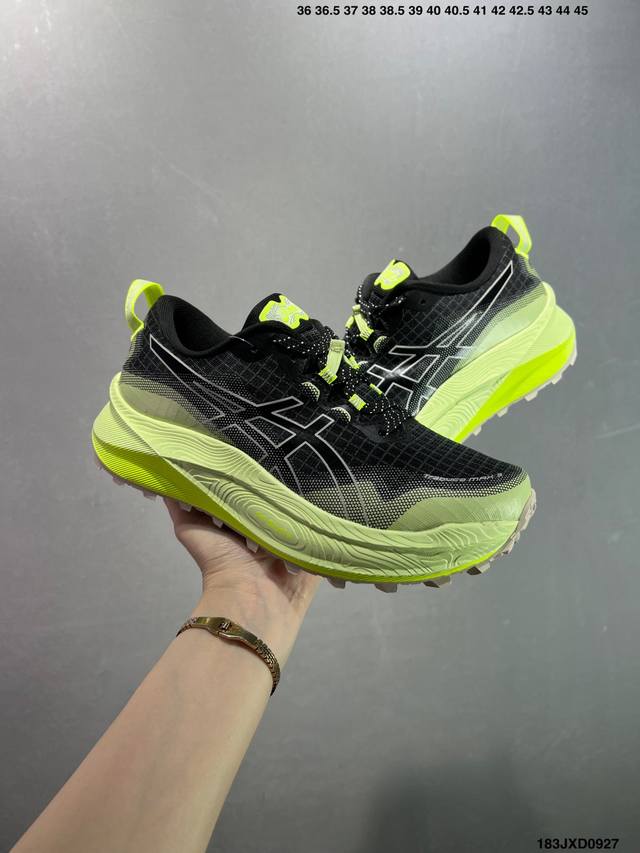 公司级Asics Gel-Trabuco Max 3 亚瑟士 网面透气 耐磨 越野跑步鞋 这双鞋的外观设计超级吸引人 简约大气 色彩搭配也很时尚 Asics亚瑟