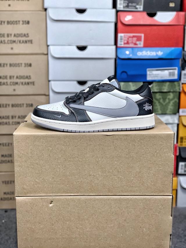 福利特价 #公司级 定制款 Air Jordan 1 Low 定制配色 乔1 Aj1经典低帮休闲百搭板鞋 Xz3398-001 公司级版本 定制鞋盒 大厂流水作
