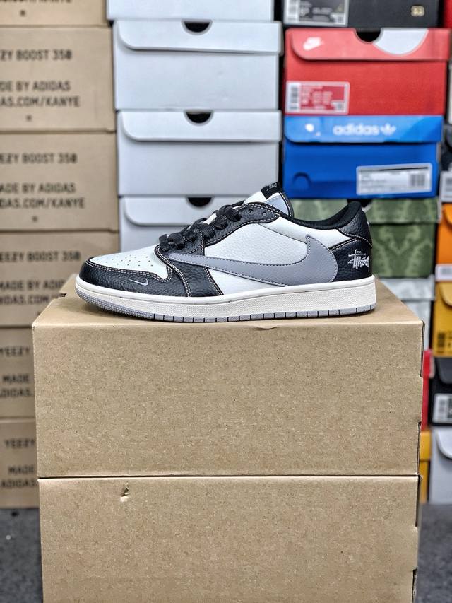 福利特价 #公司级 定制款 Air Jordan 1 Low 定制配色 乔1 Aj1经典低帮休闲百搭板鞋 Xz5168-001 公司级版本 定制鞋盒 大厂流水作