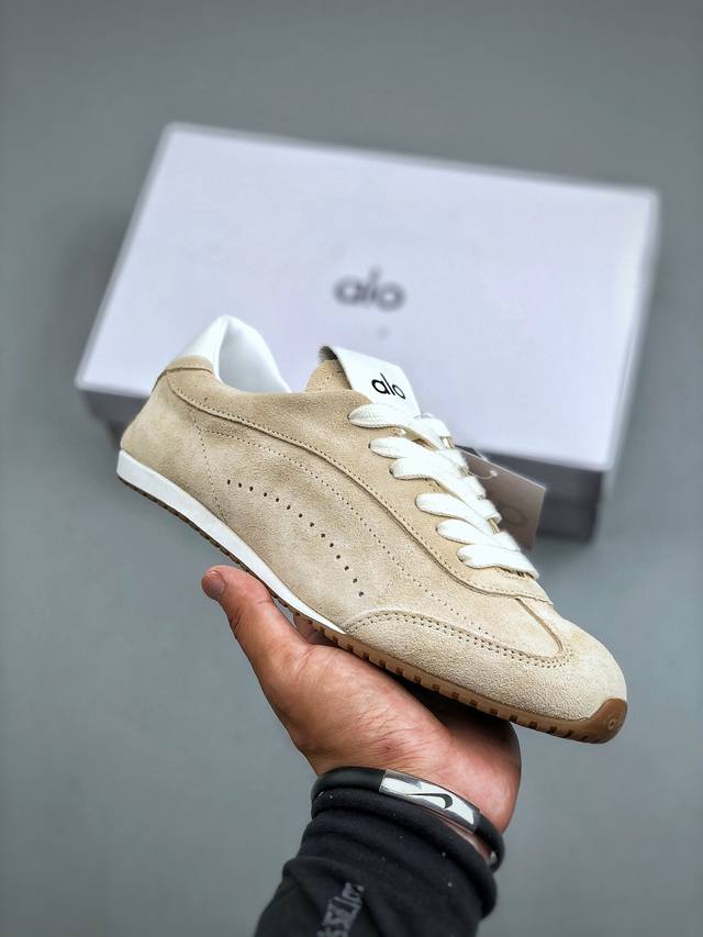 Alo Sunset Sneaker 舒适百搭 网布减震透气支撑耐磨低帮 休闲城市通勤训练跑步鞋 原版开发 市面唯一独家私模打造 正确双层组合大底 镂空中底 尺