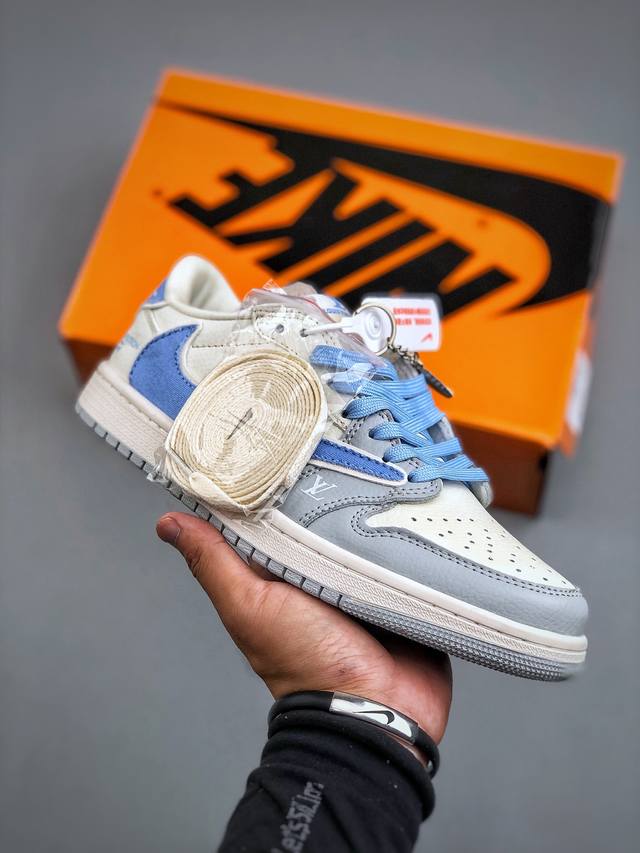 Xc Nike Air Jordan 1 Low Og Sp乔1联名款 低帮文化休闲板鞋 Jw1188 145完美品质出货 细节如图所示 鞋面切割工整 冲孔整齐