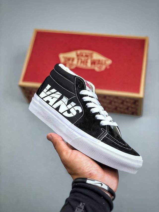 Vans 范斯 Sk8-Low 经典款 中帮黑白 休闲板鞋帆布鞋 Vn0A4Uuk2V4 工艺：硫化1:1 重量1:1、真标、原钢印、材质标、鞋型标、合格证 顏