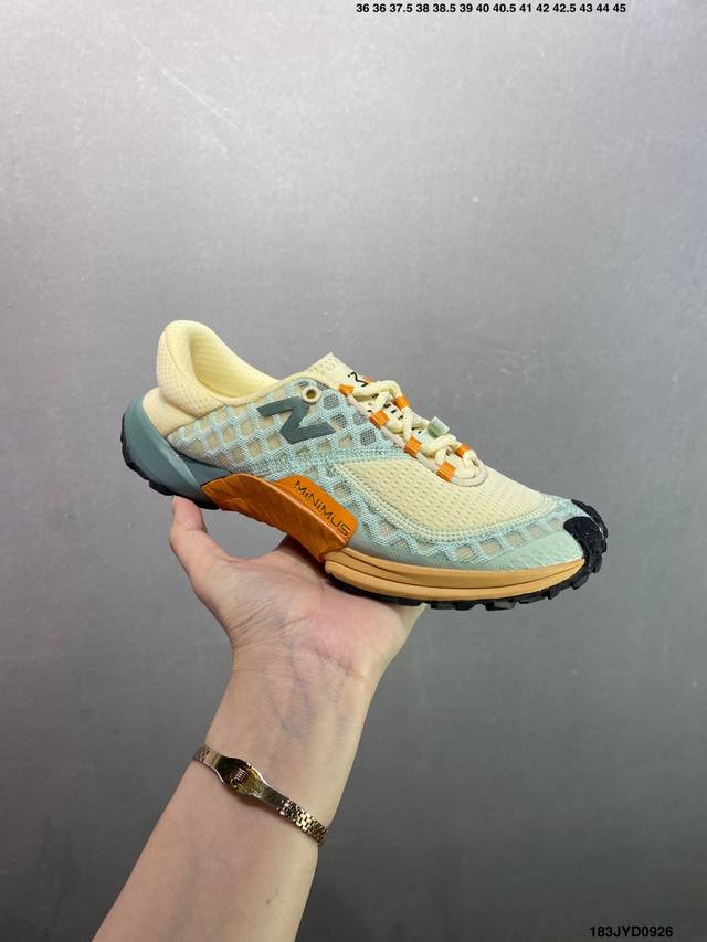 公司级New Balance Minimus Trail 新百伦舒适简约时尚潮流 低帮跑步鞋 货号:Mtm10Cl1 尺码:36 37 37.5 38 38.5