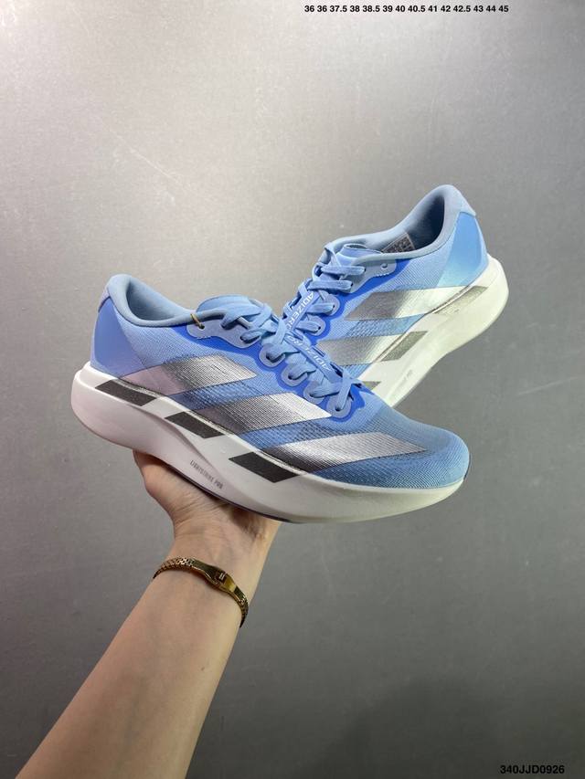 Adidas Adizero Evo Sl 阿迪达斯 舒适百搭防滑耐磨 低帮 休闲跑步鞋 货号:Ki3381 尺码:36 36.5 37 38 38.5 39