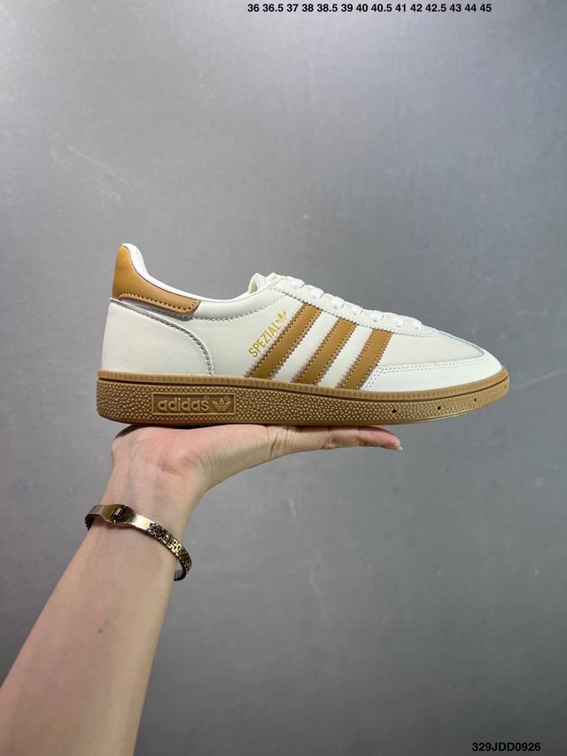 Adidas Samba Og 桑巴德迅板鞋立体Samba烫金Logo 针车走线 冲孔均为最高标准打造 后跟港宝材料定型 反口弧度完美 If4265 码数：如图