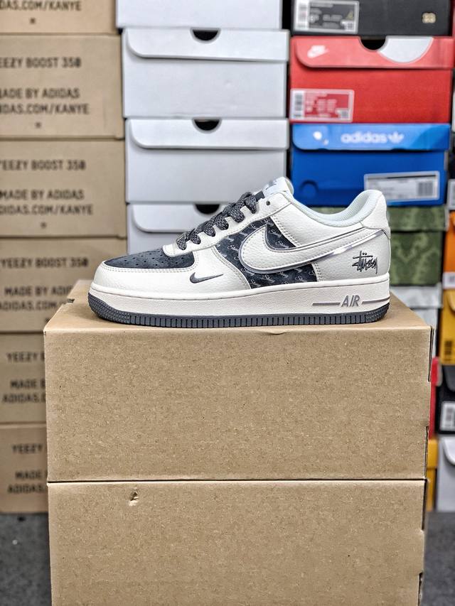 福利特价 #公司级 定制款 Nk Air Force 1’07 定制配色 空军一号低帮经典低帮休闲百搭板鞋 Xz6188-726 定制鞋盒 大厂流水作业生产 超