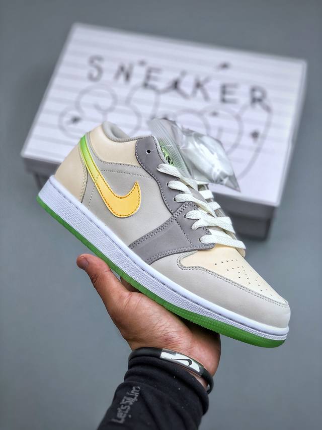 Nike Air Jordan 1 Low Aj1 乔1 耐克 低帮文化篮球鞋 完美品质出货 细节如图所示 鞋面切割工整 冲孔整齐干净 中底拉帮线 整体清洁度非