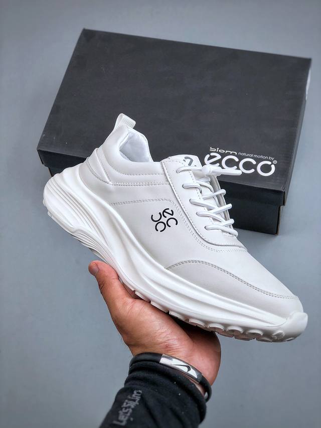 2025 Ecco爱步最新款男款运动鞋休闲潮流 透气慢跑鞋 老爹鞋 健步Biom2.2 830774 超轻大底，提供牵引力与稳定性。Biom自然律动科技，令双足