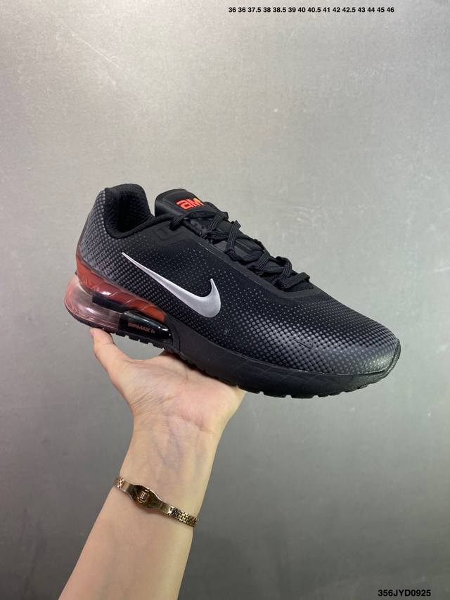 公司级Nike Air Max phoenix 百搭舒适耐磨 低帮跑步鞋 男款 织物与合成材质组合鞋面，缔造轻盈透气的贴合体验；橡胶外底镂空设计和轻盈后跟夹有助