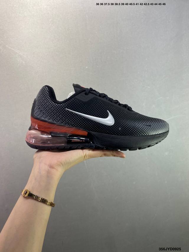 公司级Nike Air Max phoenix 百搭舒适耐磨 低帮跑步鞋 男款 织物与合成材质组合鞋面，缔造轻盈透气的贴合体验；橡胶外底镂空设计和轻盈后跟夹有助