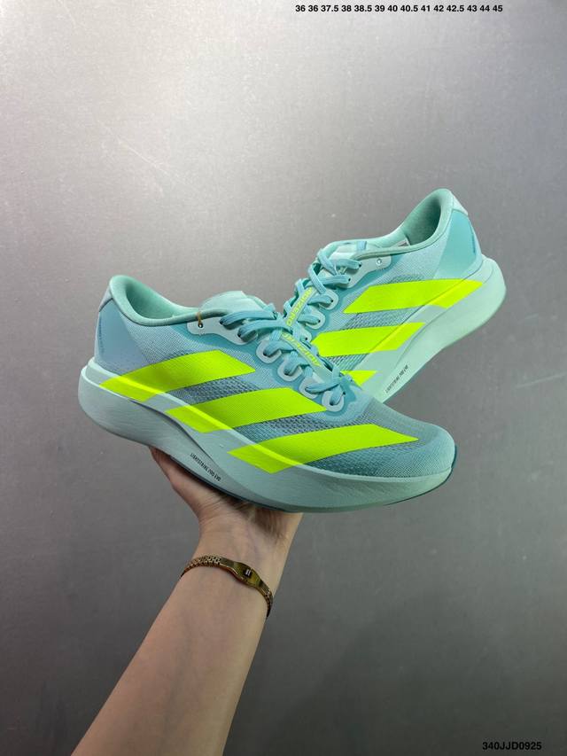 Adidas Adizero Evo Sl 阿迪达斯 舒适百搭防滑耐磨 低帮 休闲跑步鞋 货号:Js4454 尺码:36 36.5 37 38 38.5 39