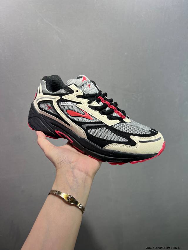 公司级Brooks布鲁克斯 Adrenaline Gts 4跑鞋 缓震马拉松氮气慢跑鞋 尺码:36 36.5 37.5 38 38.5 39 40 40.5 4