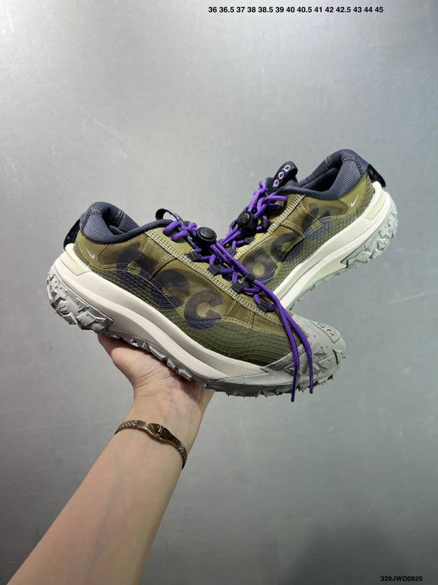 公司级Nk Acg Mountain Fly 2 Low 外户登山列系越跑低帮休闲动运徒步鞋 新全户外鞋款Mountain Fly 新全来袭 该款鞋沿袭前代高帮