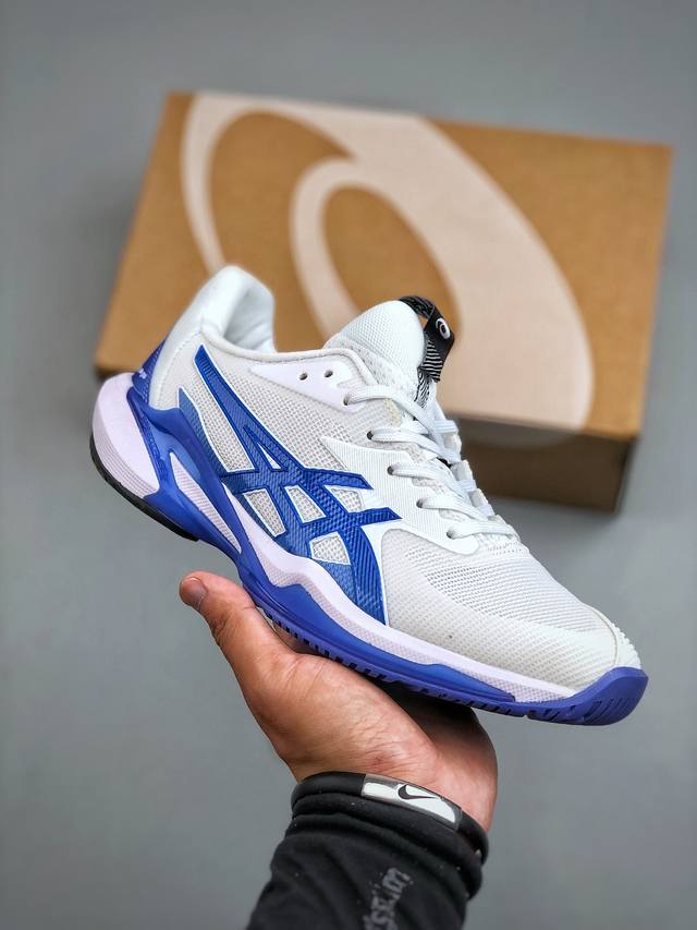 Asics Solution Speed Ff 3 亚瑟士轻量速度型网球鞋 Dynawrap 技术可提升稳定性 Flytefoam 科技打造轻量缓冲组件 Fly