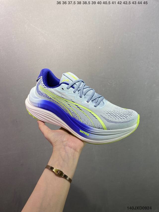 公司级puma Magmax Nitro 彪马 缓震训练跑鞋透气 舒适防滑耐磨 低帮 休闲跑步鞋 货号:3 88-02 尺码:36-45 编码： Jxd0924