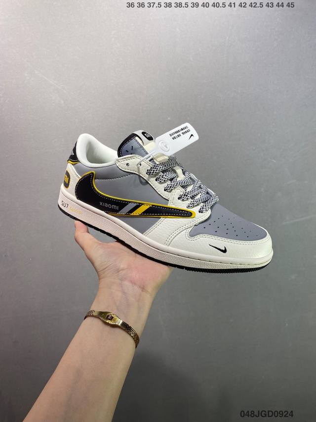 Air Jordan Aj1 Low 低帮系列定制配色Wg8850A模大底 头层小牛皮 鞋舌Aj原厂专用牛津布+Aj专用反口珍珠布+原厂无杂质高弹内里海棉+特殊