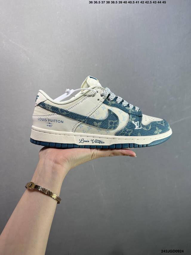 Nk Dunk Low Retro “Diy高端定制” 低帮休闲运动板鞋 原装头层材料 用料绝不含糊 独家版型蒸餾加工帶來的是更好的视觉和脚感体验 清洁度 电绣