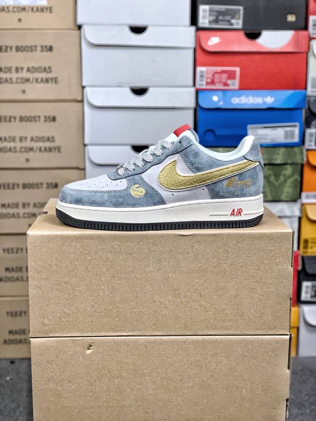 福利特价 #公司级 定制款 Nk Air Force 1’07 定制配色 空军一号低帮经典低帮休闲百搭板鞋 Xz2025-688 定制鞋盒 大厂流水作业生产 超
