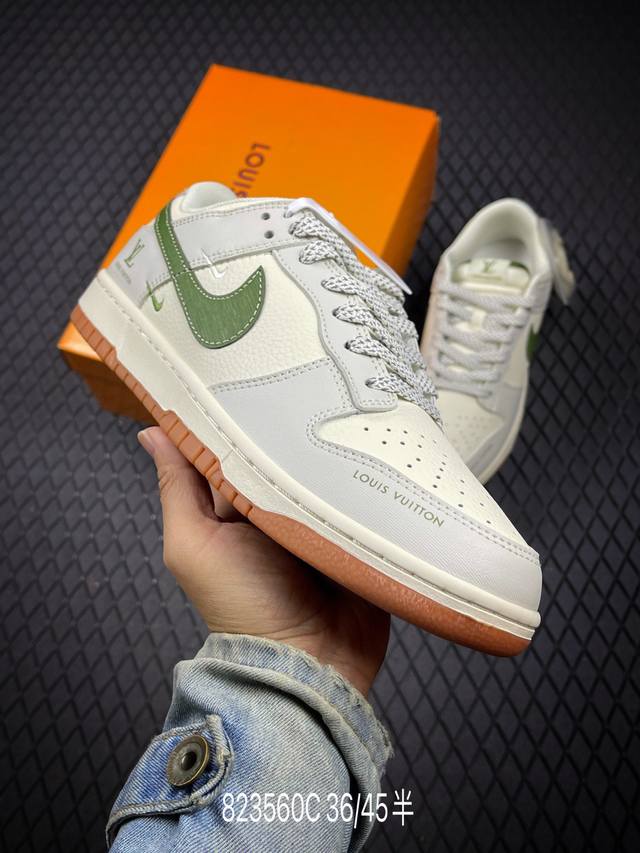 340 C Nike Dunk Low Retro ‘Diy高端定制’耐克 低帮休闲运动板鞋 原装头层材料 用料绝不含糊 独家版型蒸餾加工帶來的是更好的视觉和脚