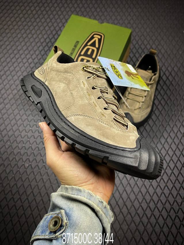 C 新货美国人气户外品牌-科恩Keen Jasper Rocks Sp贾斯珀都市系列复古低帮系带户外风露营徒步登山运动训练鞋 25Ss秋冬季新款原楦型开发纸版#