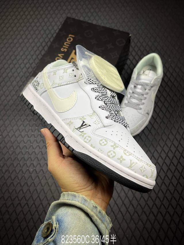 C 公司级Nike Dunk Low Retro ‘Diy高端定制’耐克 低帮休闲运动板鞋 原装头层材料 用料绝不含糊 独家版型蒸餾加工帶來的是更好的视觉和脚感