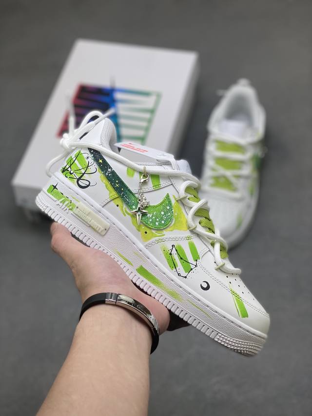海外限量发售！公司级Nike Air Force 1 '07 Low 空军一号低帮 运动鞋 休闲鞋 折边针车 工艺难度大 原楦头原纸板 原装鞋盒 定制五金配件
