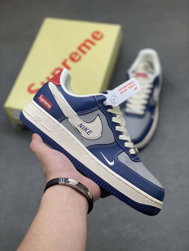 海外限量发售！公司级Nike Air Force 1 '07 Low 空军一号低帮 运动鞋 休闲鞋 折边针车 工艺难度大 原楦头原纸板 原装鞋盒 定制五金配件