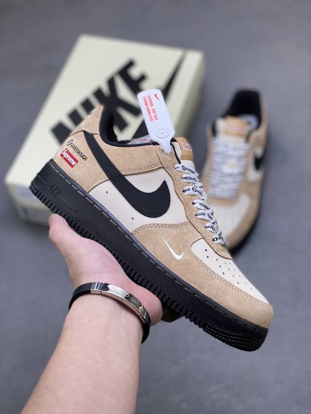 海外限量发售！公司级Nike Air Force 1 '07 Low 空军一号低帮 运动鞋 休闲鞋 折边针车 工艺难度大 原楦头原纸板 原装鞋盒 定制五金配件